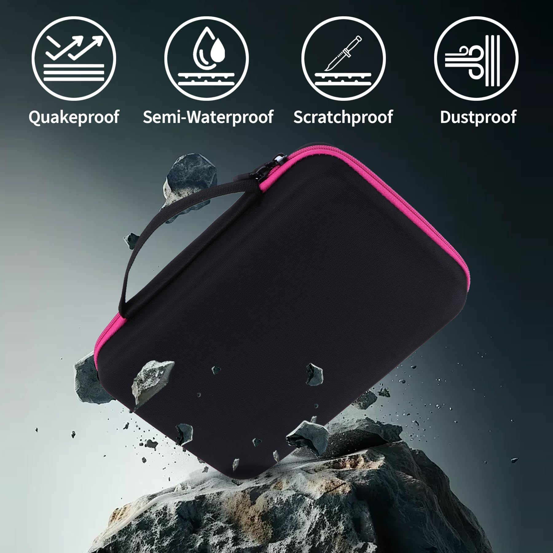 Peyyargo LeapPad Academy case exterior close up of wear‑resistant fabric