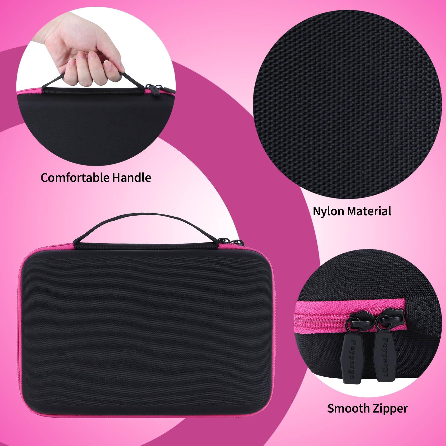 Peyyargo LeapPad Academy case zipper design for easy access