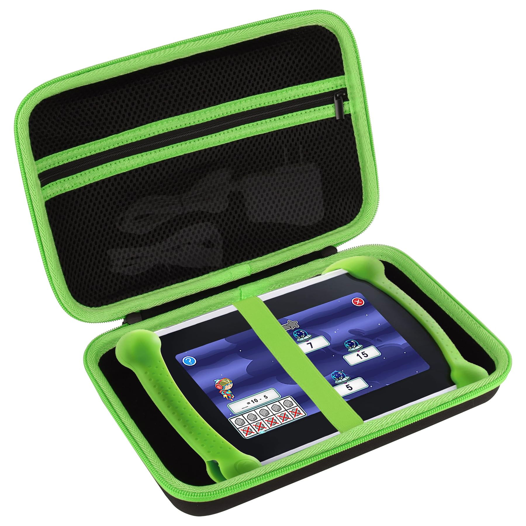 Peyyargo LeapPad storage case front view protects the device during travel