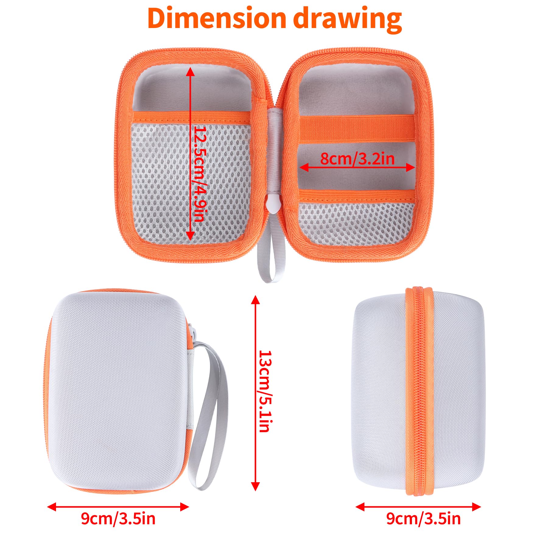 Peyyargo compact storage size fits easily into bags
