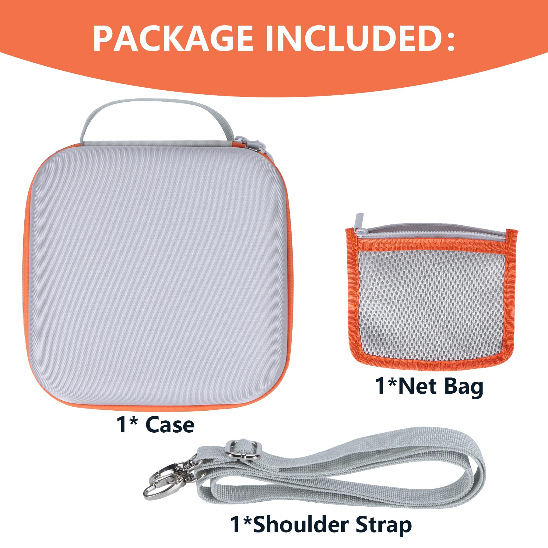 Peyyargo Yoto Mini case external strap for easy carrying.