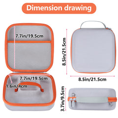 Peyyargo Yoto Mini case high-quality zippers secure belongings.