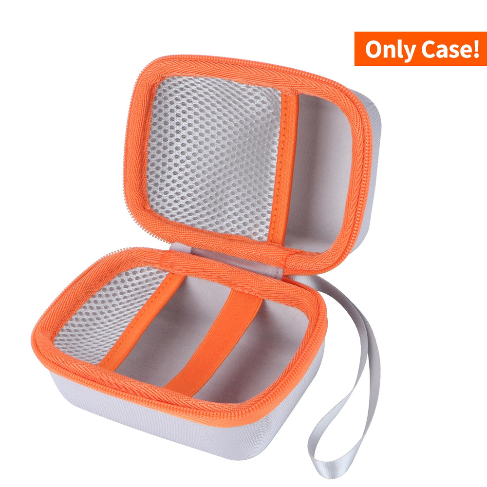 Peyyargo Yoto Mini case open inside reveals mesh pockets for cards