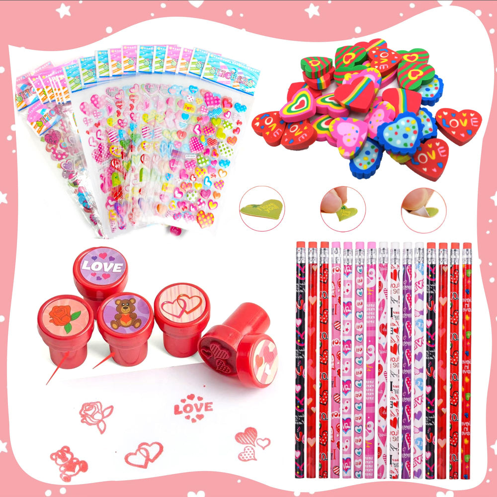 Phaorui Valentine stamps for easy, creative classroom crafts.
