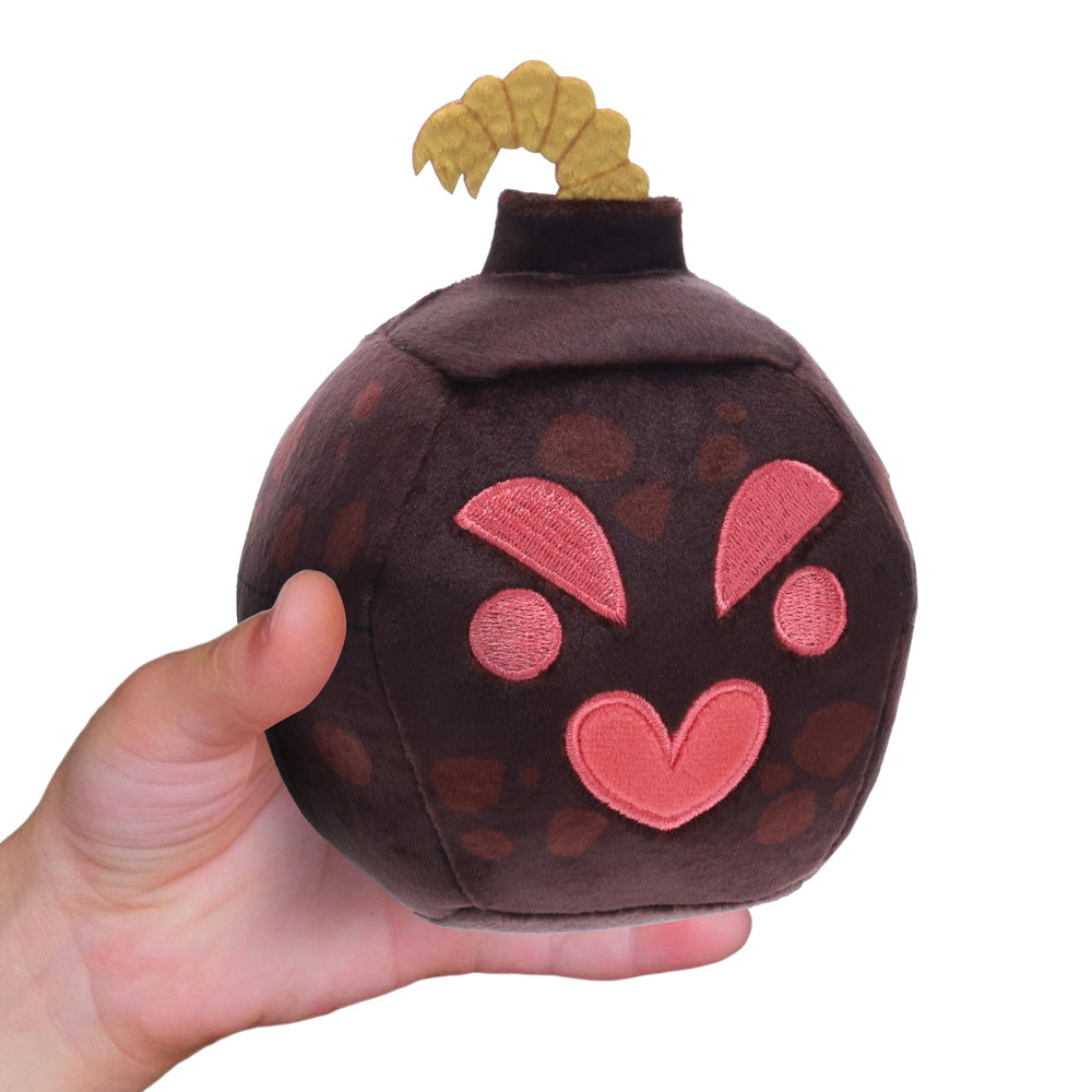 PhatMojo Blox Fruits plush, 4-inch size, perfect desk companion.