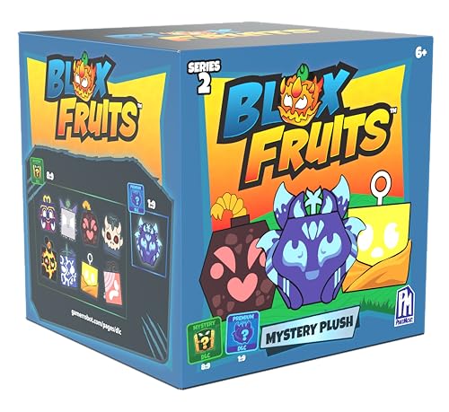 PhatMojo Blox Fruits plush with detailed embroidery and vibrant colors.