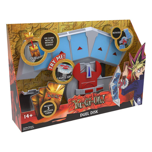 PhatMojo Yu-Gi-Oh Duel Disk Launcher enables immersive duels and secure card display.