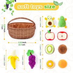 PHEZAPA carry handle basket supports on-the-go learning and gifting.