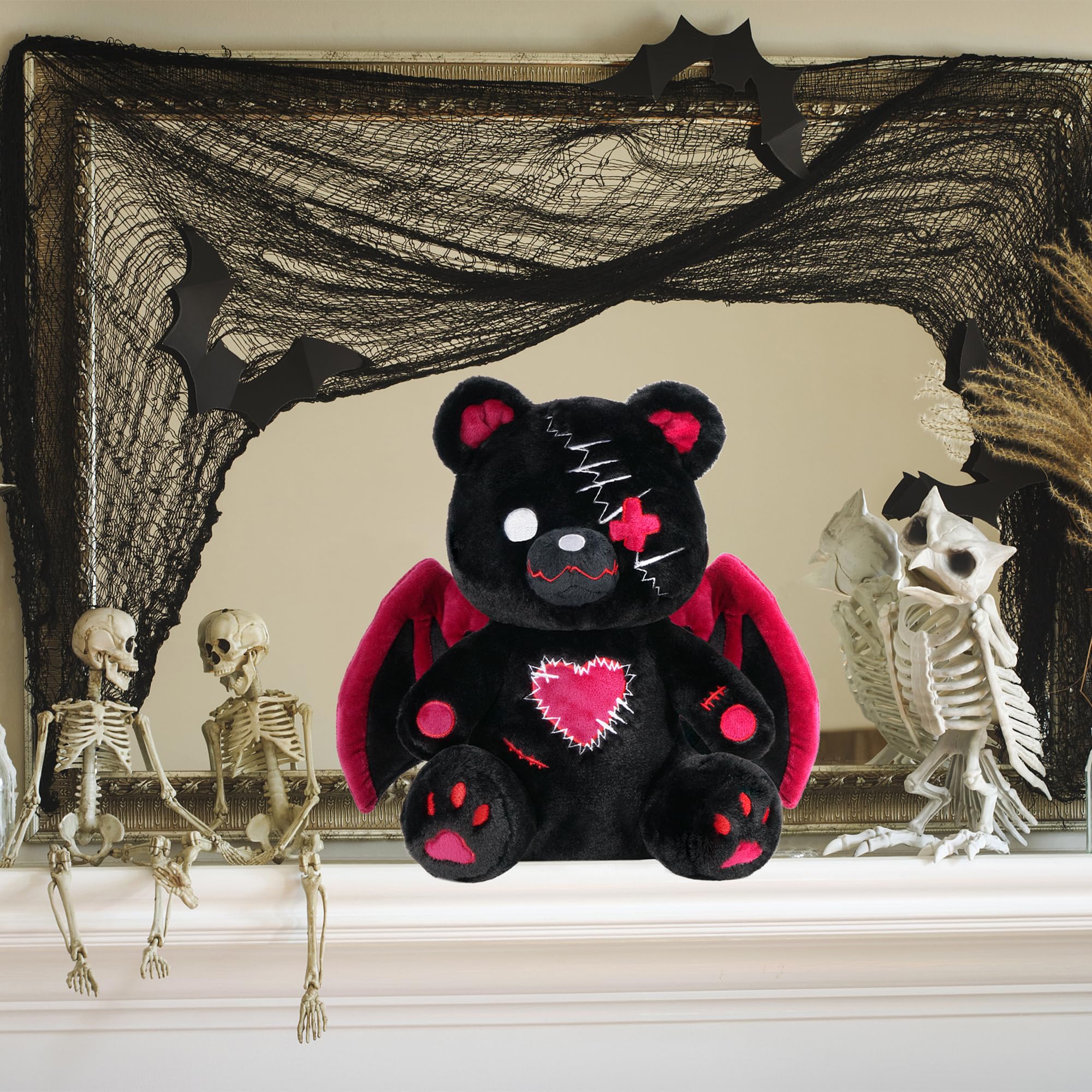 PHITECUS Emo Gothic Bear as a gift, perfect for teens and adults.