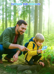 2 MP photo capture to save microscopic discoveries with ease.