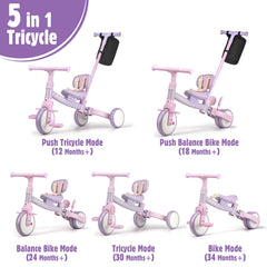 Phobby 5in1 seat adjusts for growing children to sit comfortably.