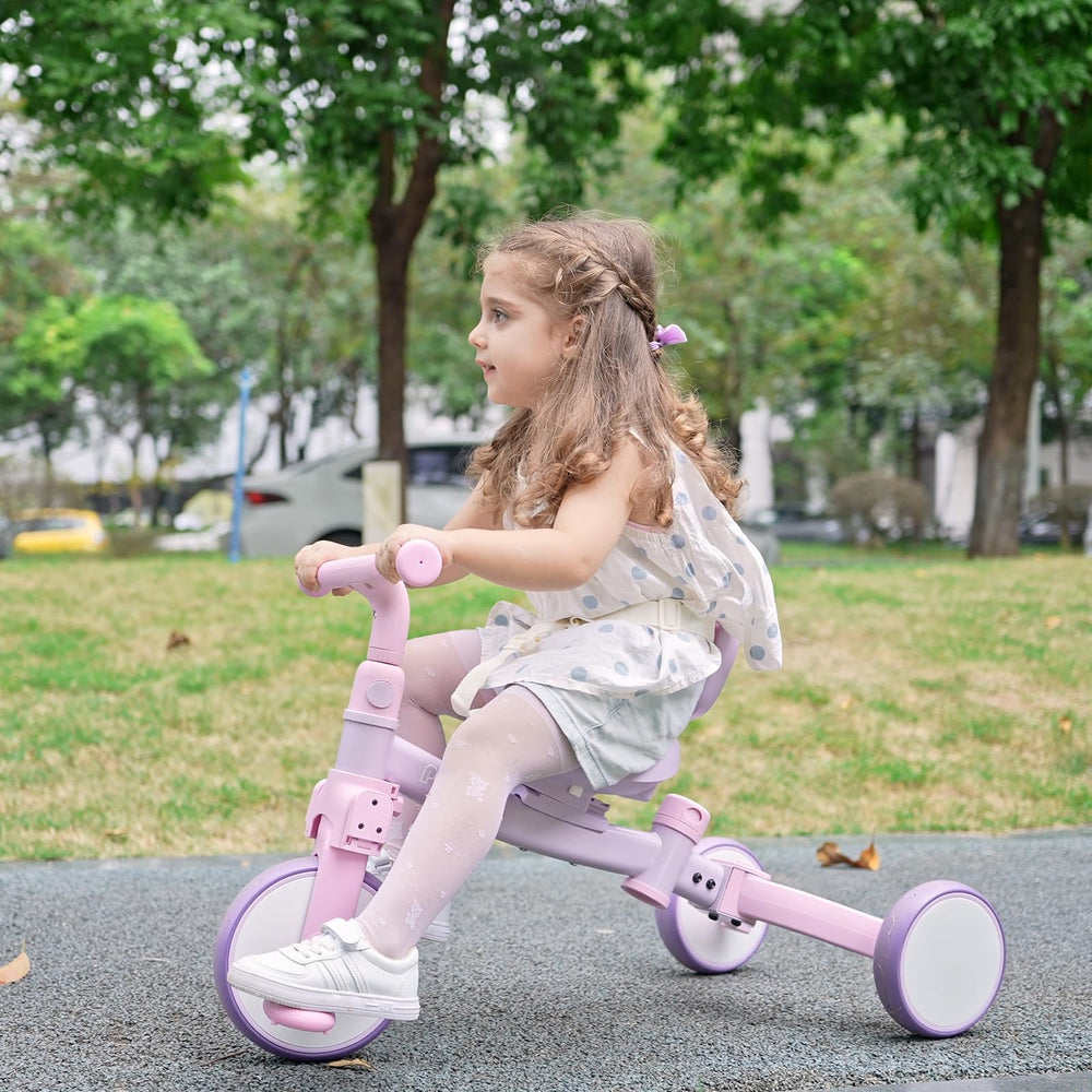 Phobby 5in1 tricycle supports indoor and outdoor play.