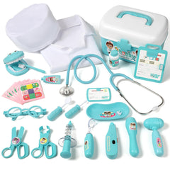 Phobby durable doctor kit stethoscope for kids hears heartbeat during pretend play