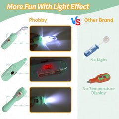 Phobby flashlight and diagnostic tools illuminate imaginative health checks.