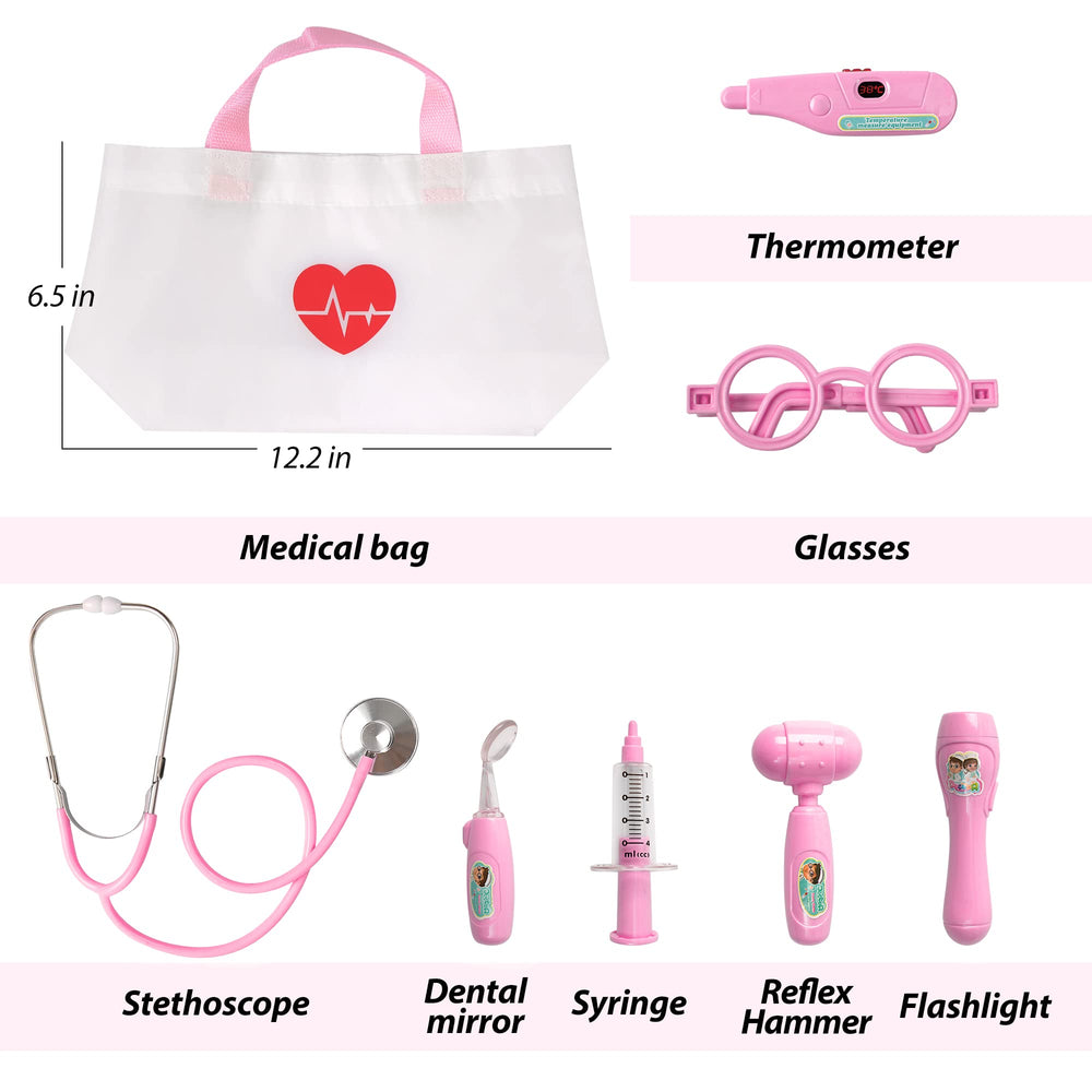 Phobby Kids Doctor Kit dental mirror for dental checkups during pretend play
