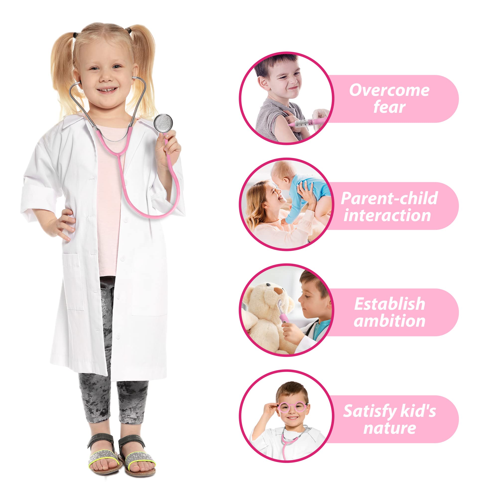 Phobby Kids Doctor Kit flashlight for illuminated play scenarios