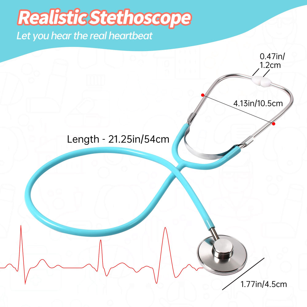 Phobby stethoscope lets kids hear a pretend heartbeat during role play