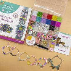 PHODDR clear instruction card aiding beginner jewelry projects.