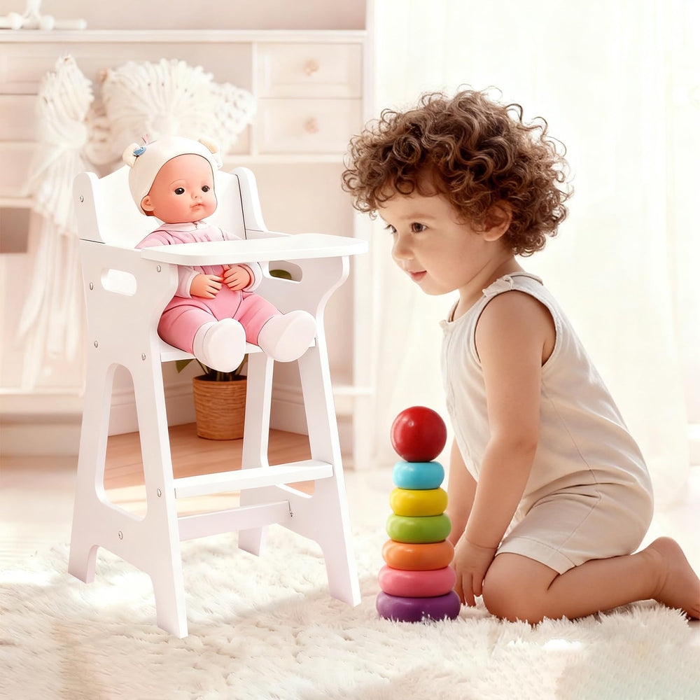 PHOKID easy-clean surface simplifies tidy-up after pretend meals.