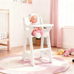 PHOKID flower-backrest design adds whimsy to doll mealtime.