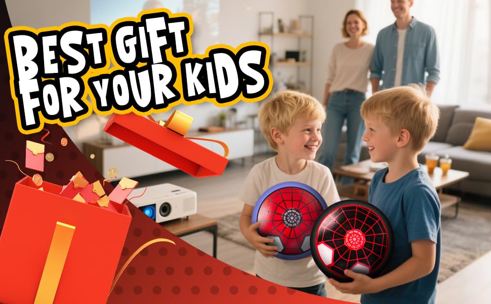 PHOSEA Hover Soccer Ball two-ball set makes a great gift for kids.