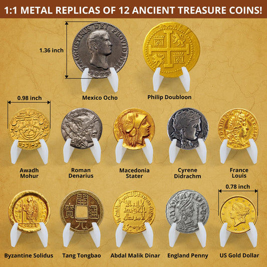 PIBEX Captain Jack Marlow's Magic Coin: exclusive coin for imaginative play and role-play.