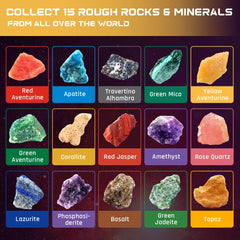 PIBEX Earth-Moon-Mars dig planets image for engaging geology activity