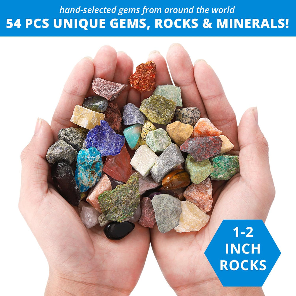 PIBEX geology education guide, colorful reference for origins and properties.