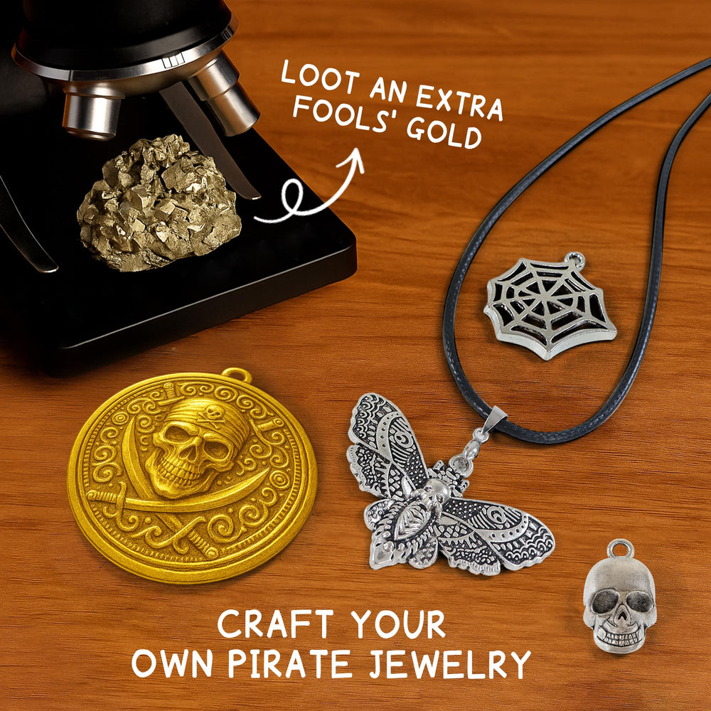 PIBEX pyrite fools-gold: gleaming mineral specimen for playful science learning.