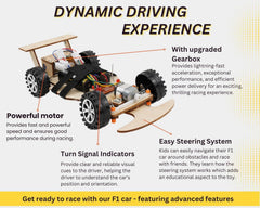 Pica Toys F1 instruction guide laid out for building steps