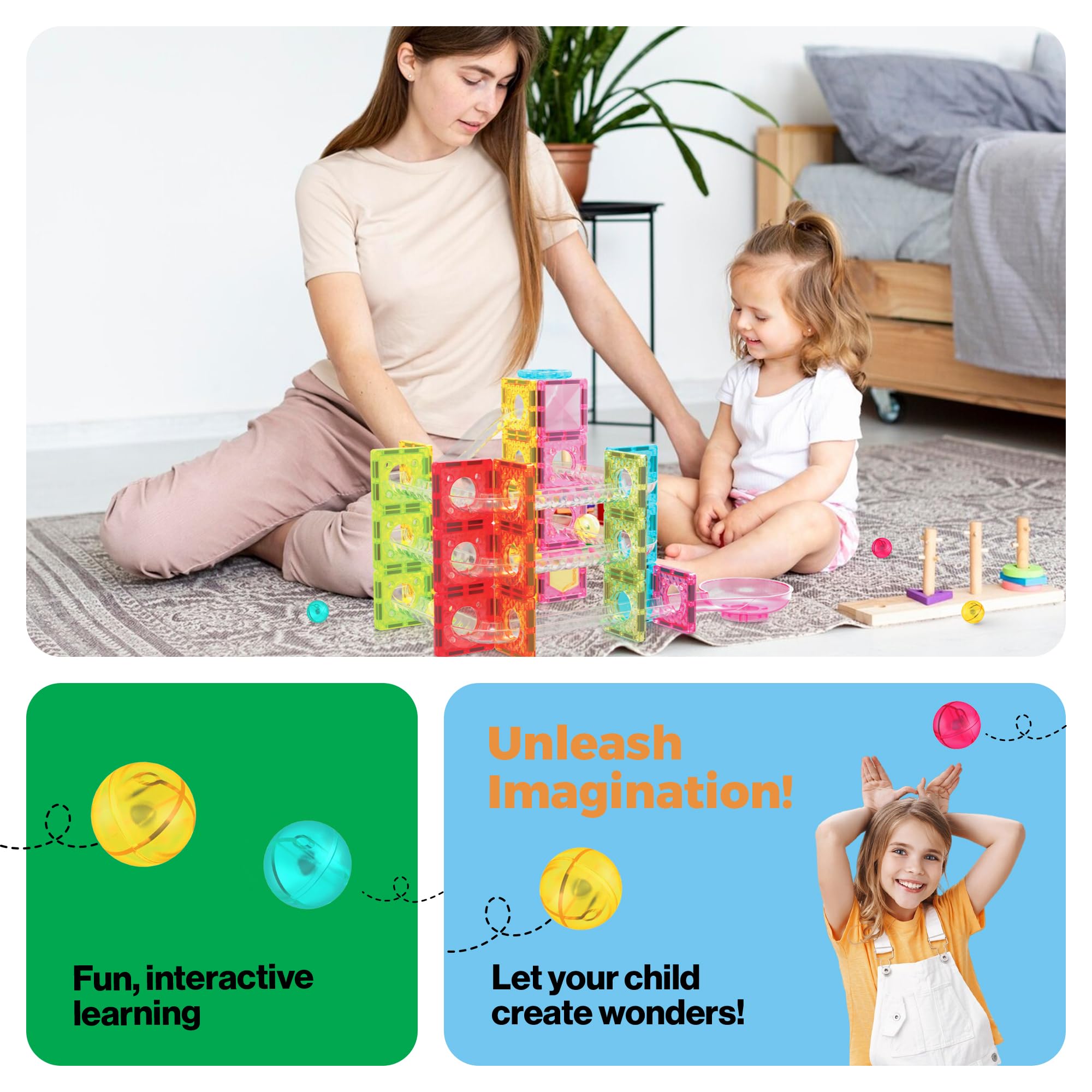 PicassoTiles compact travel size supports road trips and classroom demos
