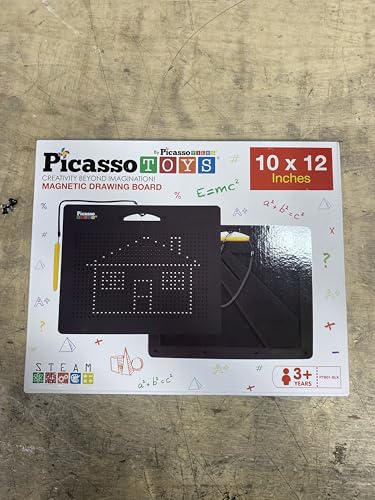 PicassoTiles drawing board with tilt stand showing ergonomic, comfortable play.