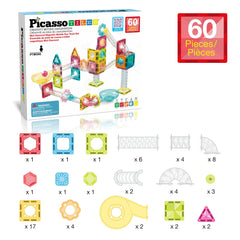 PicassoTiles slopes and intersections expand creative marble tracks for STEM learning