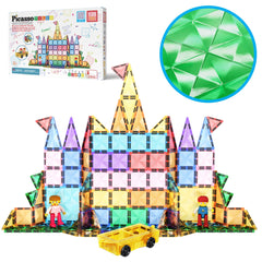 PicassoTiles balance tower travel kit boosts problem-solving on the go.