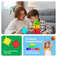 PicassoTiles BPA-free ABS plastic offers durable, non-toxic construction for classrooms.