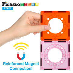PicassoTiles expansion packs extend marble run possibilities and creativity.