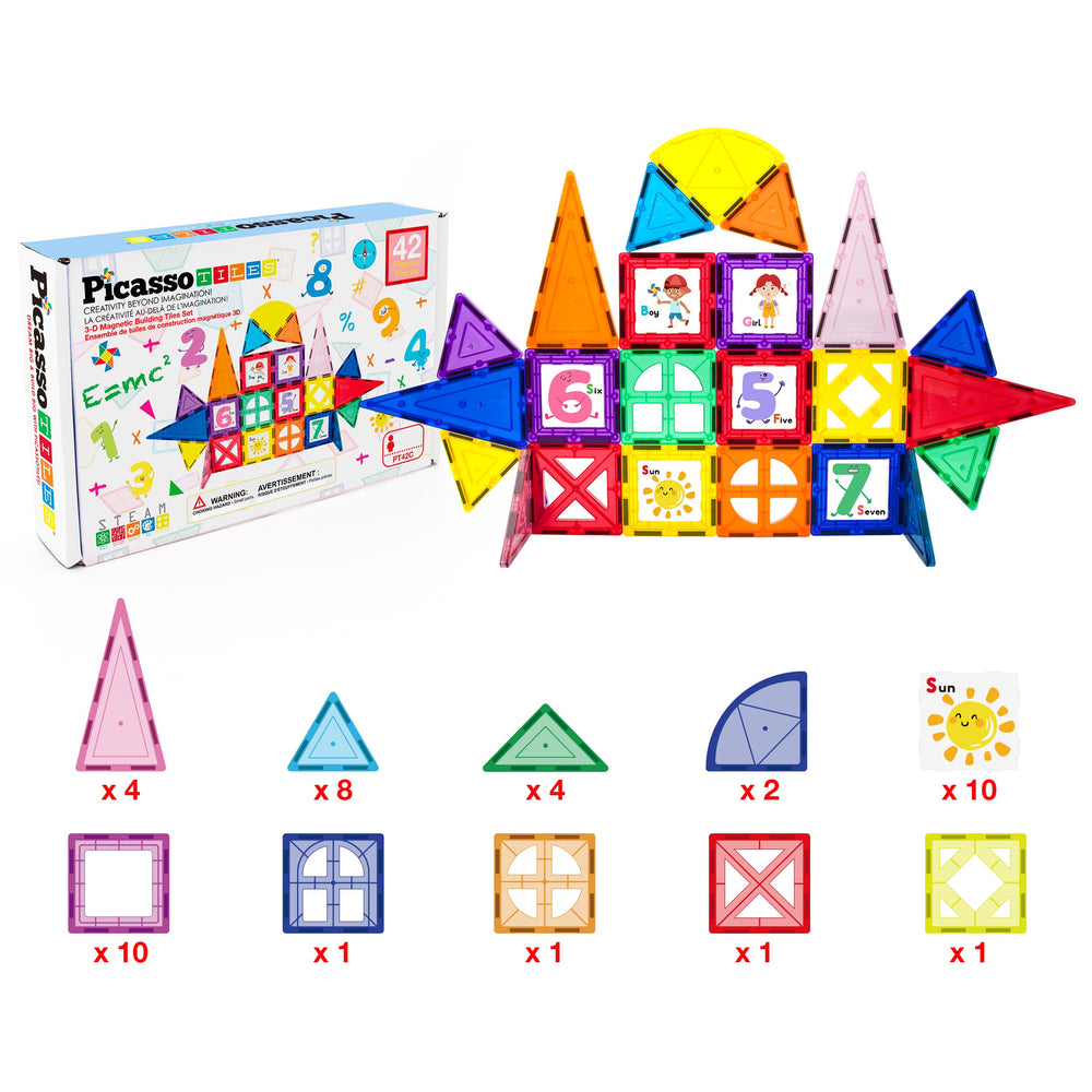 PicassoTiles BPA-free safe materials ensure worry-free play.