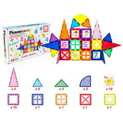 PicassoTiles BPA-free safe materials ensure worry-free play.