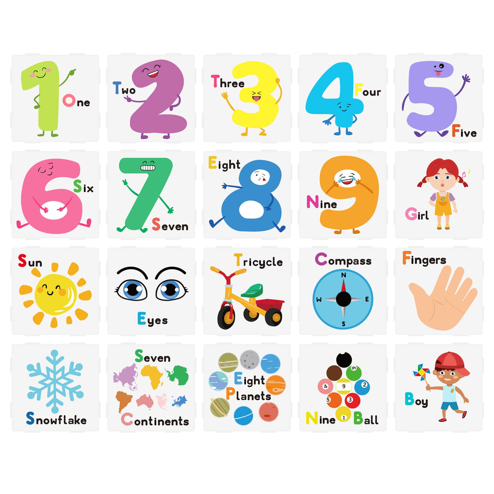PicassoTiles building playboard supports solo and group building fun.
