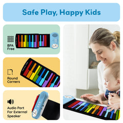 PicassoTiles built-in speaker and USB-battery power for instant play anywhere