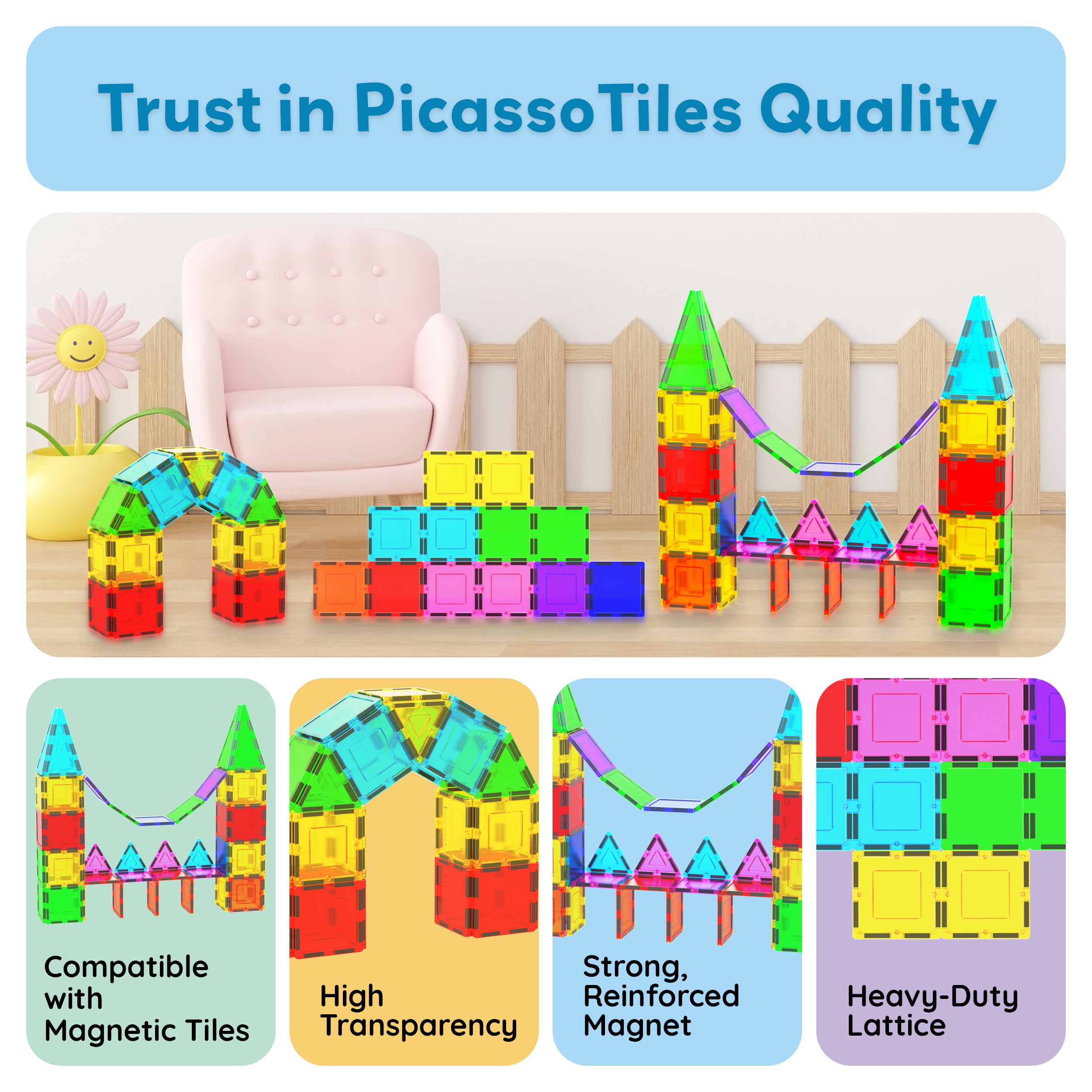 PicassoTiles classroom-group-play supports collaborative learning in groups.