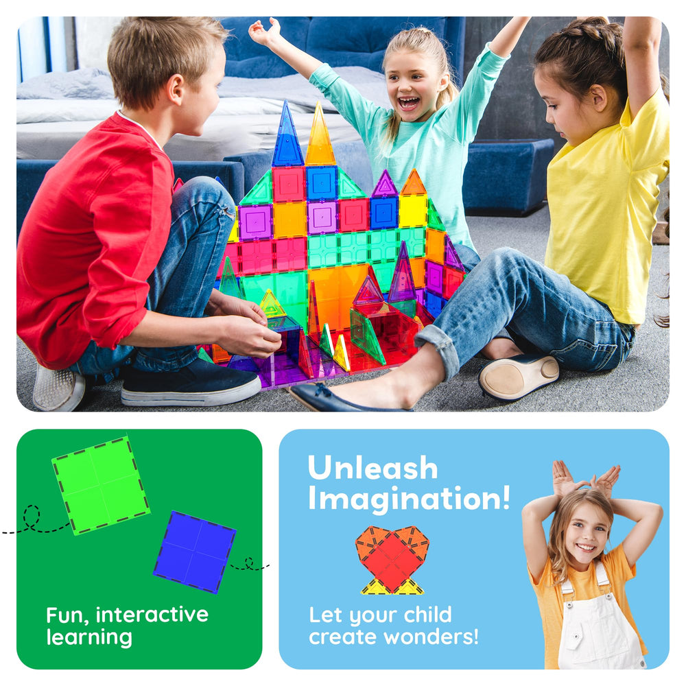 PicassoTiles colorful tiles invite endless play and design exploration