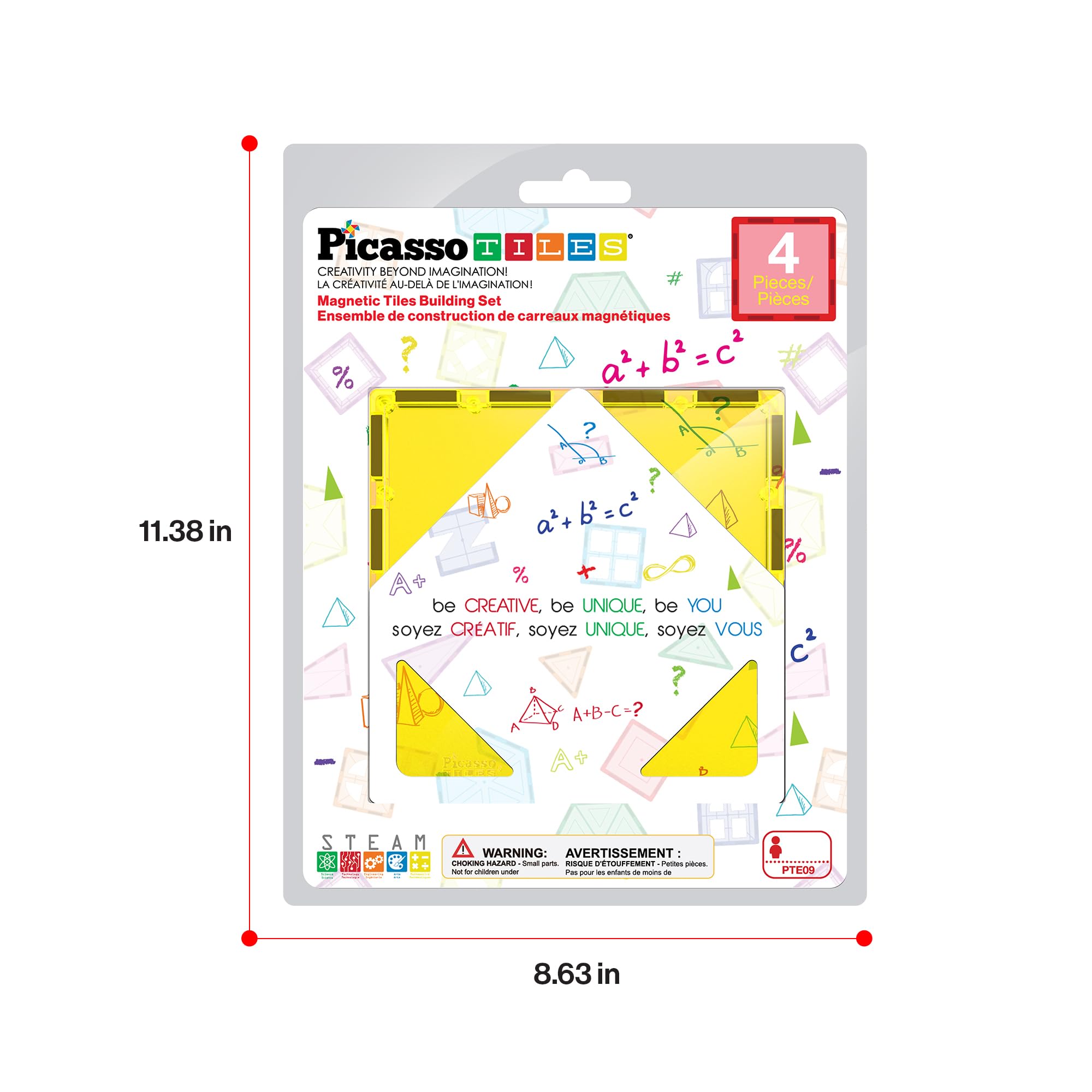 PicassoTiles durable magnets ensure safe, long-lasting daily use
