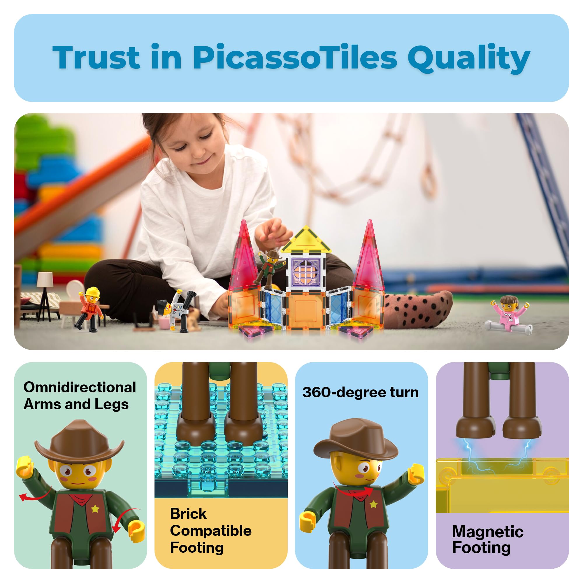 PicassoTiles family bonding play promotes shared creativity and hands-on learning.