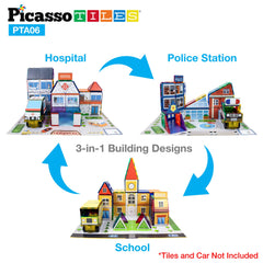 PicassoTiles safe materials BPA-free and non-toxic support worry-free pretend play