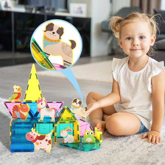 PicassoTiles farm frog boosts fine motor skills through hands-on play