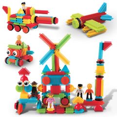 PicassoTiles hedgehog blocks texture provides tactile feedback for imaginative play