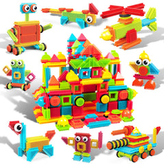 PicassoTiles Hedgehog interlocking blocks for creative building and magnetic tile compatibility in classrooms