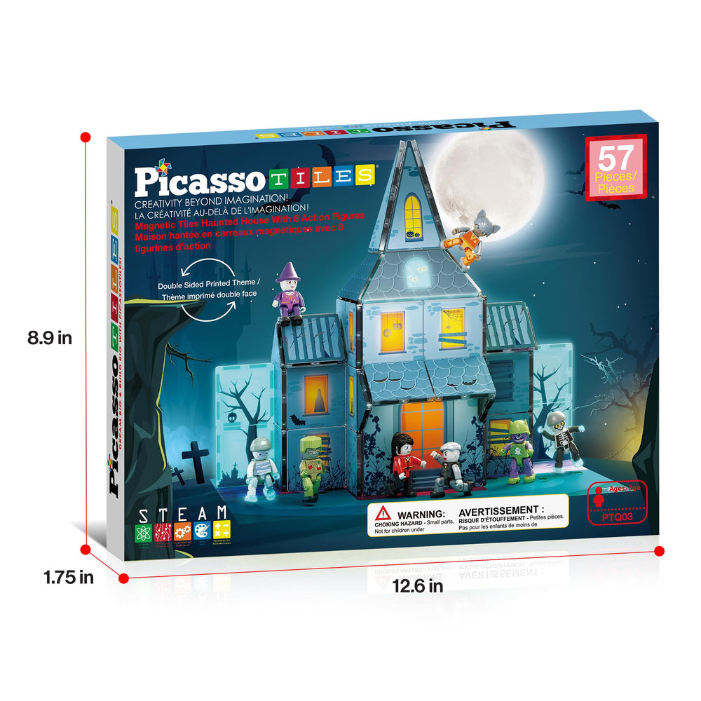 PicassoTiles nine-piece set fits home classrooms and seasonal gifting.