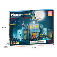 PicassoTiles nine-piece set fits home classrooms and seasonal gifting.